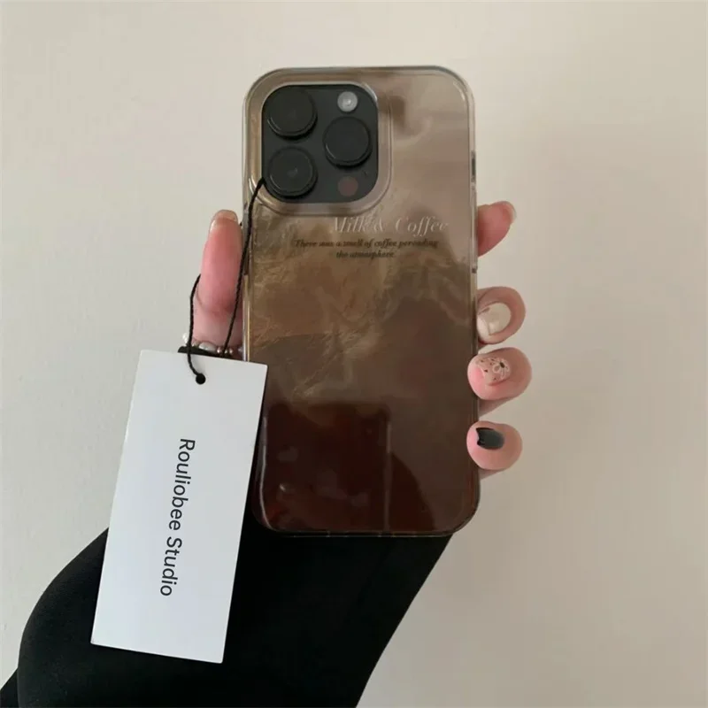 Coffee X - Luxury Coffee Color Blending Gradient Phone