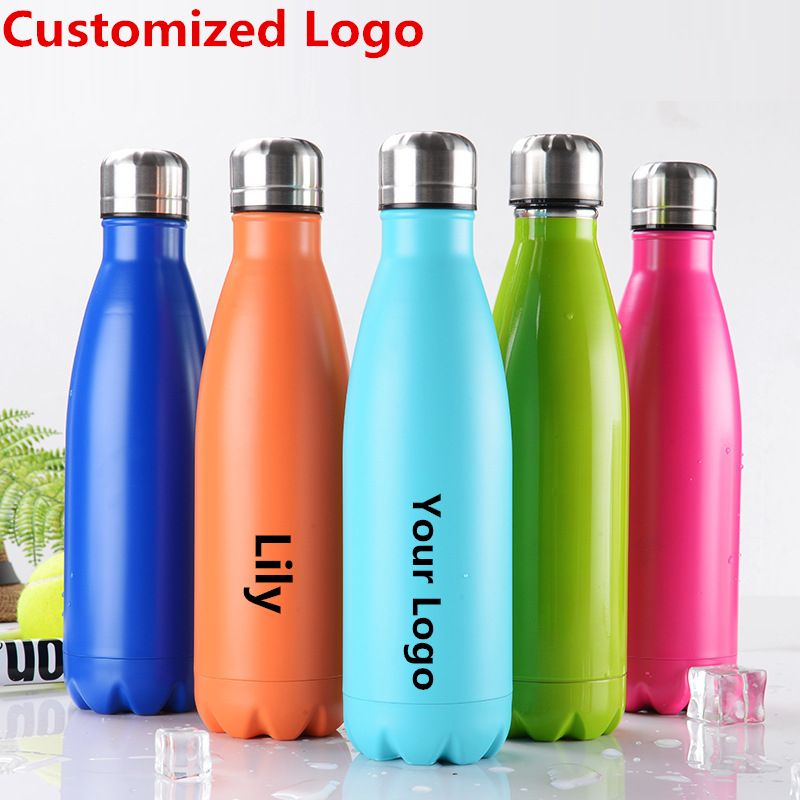 Coffee Equipment Logo - DIY Vacuum Water Bottles 500ML Safety