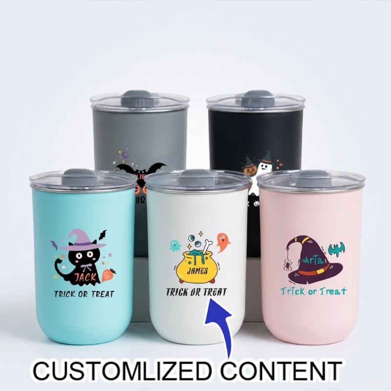 Personalized and Cute Hallowee - Coffee Equipment With Name 评论和价格