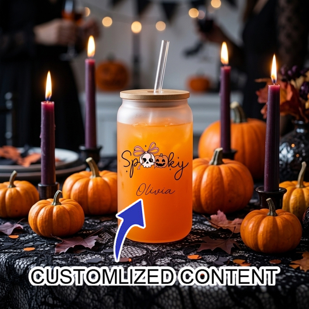 Custom Name Spooky Halloween G - Coffee Equipment With Name 评论和价格