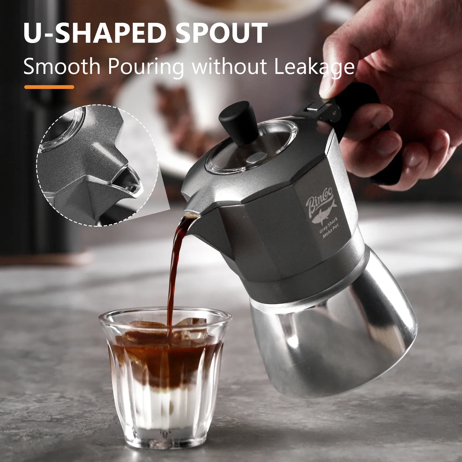 Bincoo 2 Cups Double Valve Mok - Coffee Equipment Accessories 评论和价格