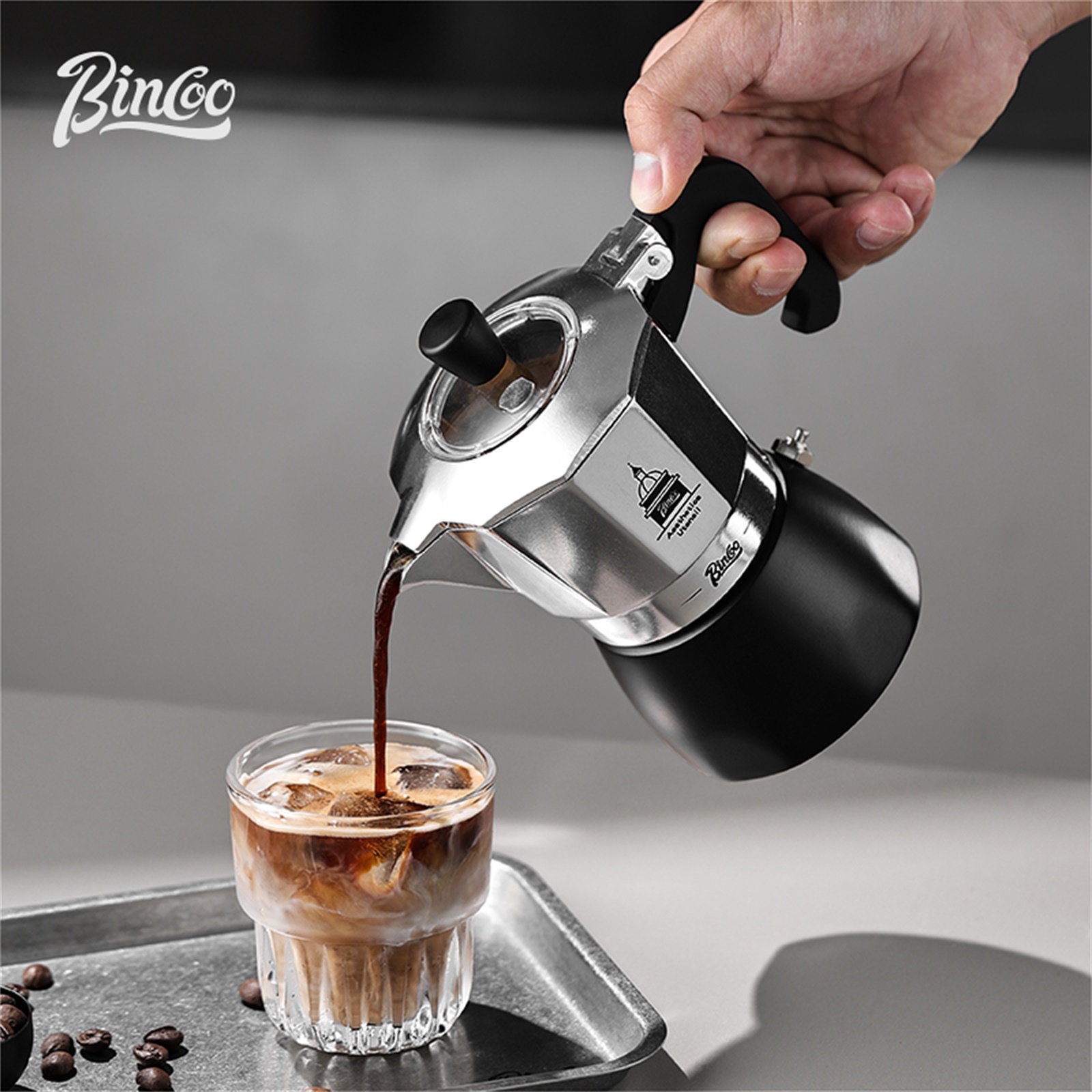 BINCOO Double Valve Moka Pot，E - Coffee Equipment Accessories 评论和价格