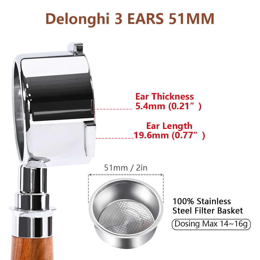 51mm Coffee Bottomless Portafi - Coffee Equipment Accessories 评论和价格