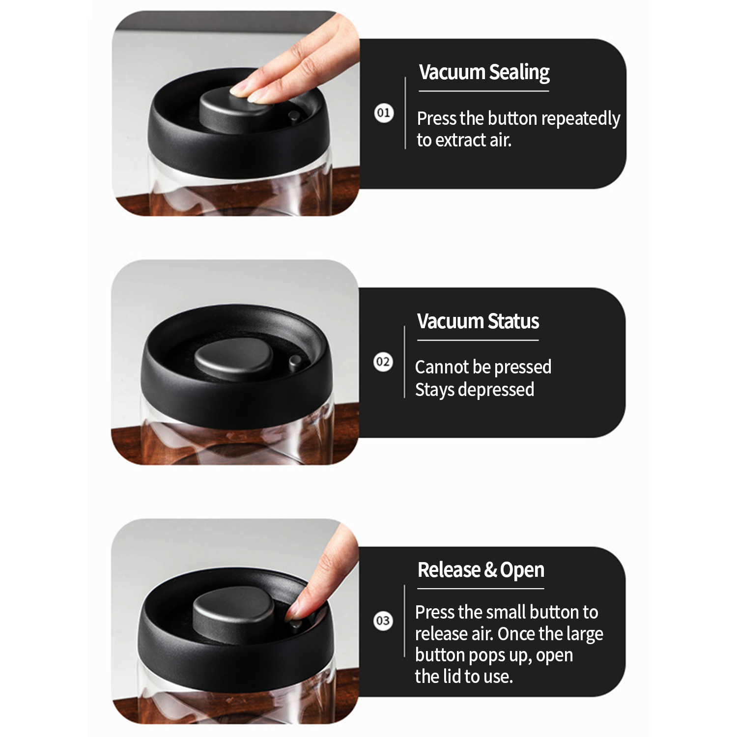 OANKR Vacuum Coffee Canister 5 - Coffee Equipment Accessories 评论和价格