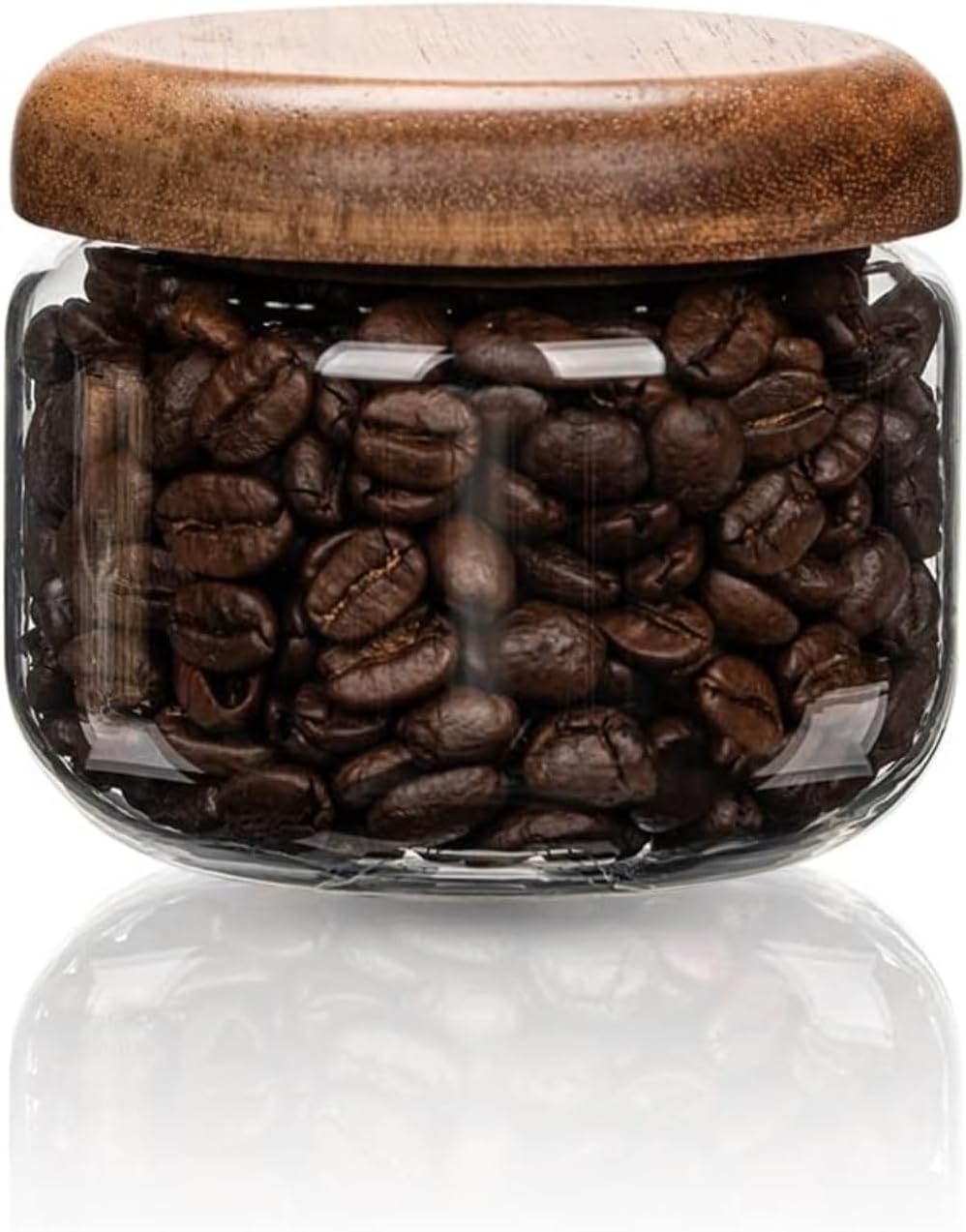 Glass Food  Containers with Wo - Coffee X 评论和价格