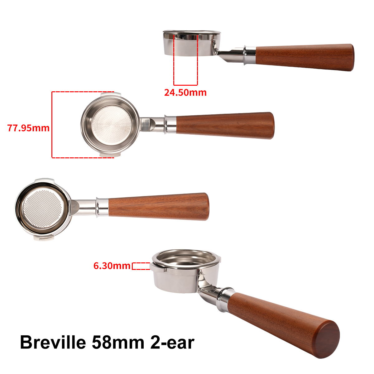 58mm Bottomless Portafilter Br - Naked Portafilter Bottomless 评论和价格