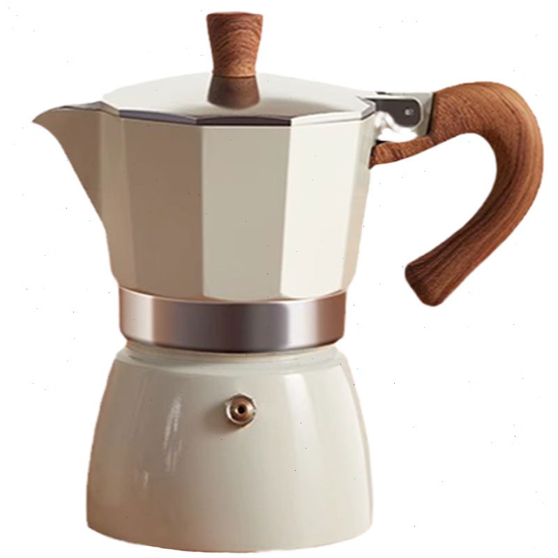 Round-bottomed Moka Pot Single - Coffee Equipment Accessories 评论和价格